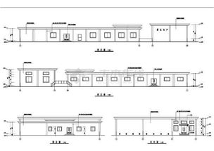 南方某地區(qū)冷庫建筑施工圖 共4張